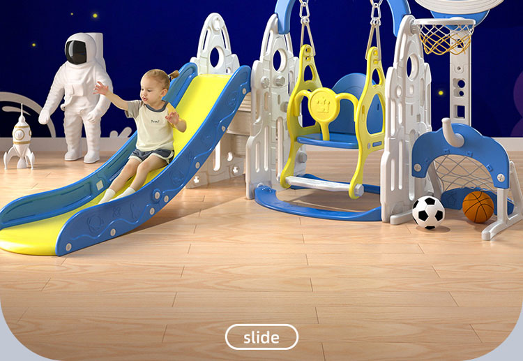 Rocket slide and swing 6 in 1