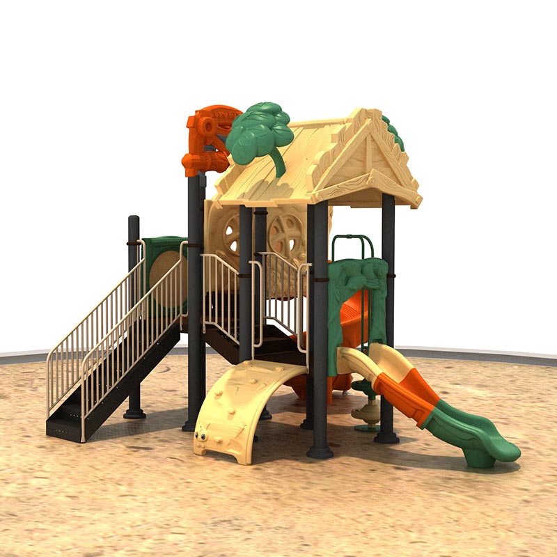Outdoor Playground Equipment With Slide