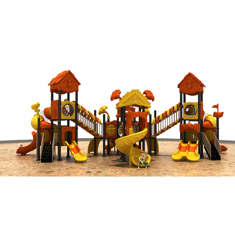 Plastic Playground Slide For Outdoor
