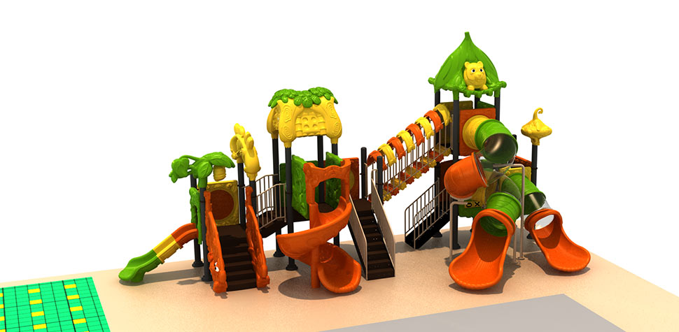 Plastic Playground Slides Outdoor